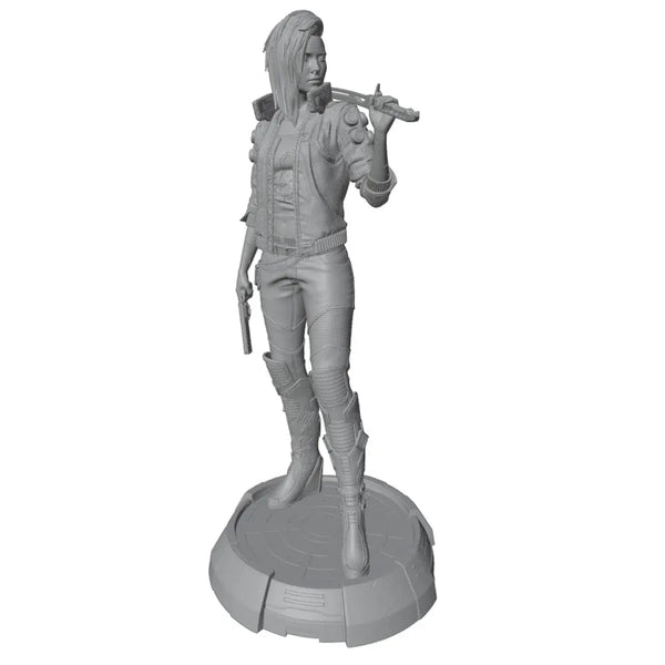 1/24 Tactical Trooper with Rifle, Resin Model Figure Kit, Sci-Fi Theme, Unassembled and Unpainted