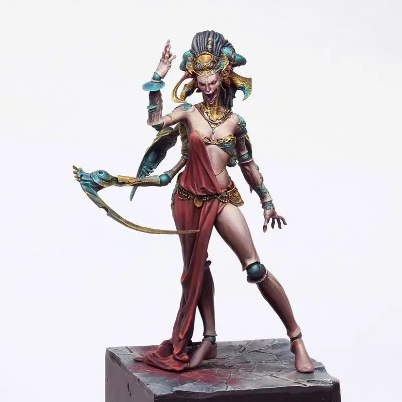 150mm Void Queen Warrior, Resin Model Figure Kit, Fantasy Theme, Unassembled and Unpainted