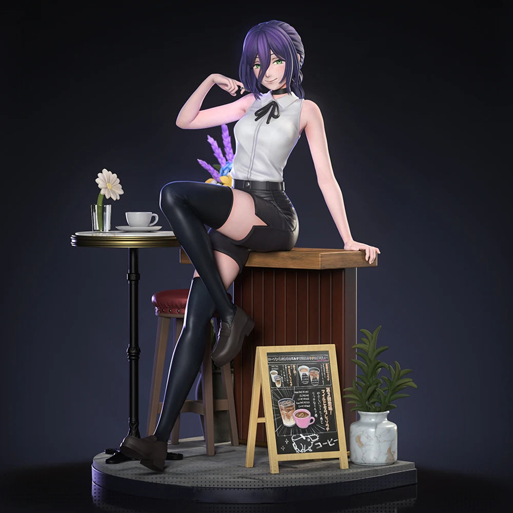 1/24 Girl Modern Interior, Resin Model Diorama Kit, Anime Theme, Unassembled and Unpainted