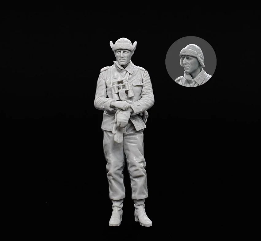 1/35 WWI European Soldier, Resin Model Figure Kit, Unassembled and Unpainted