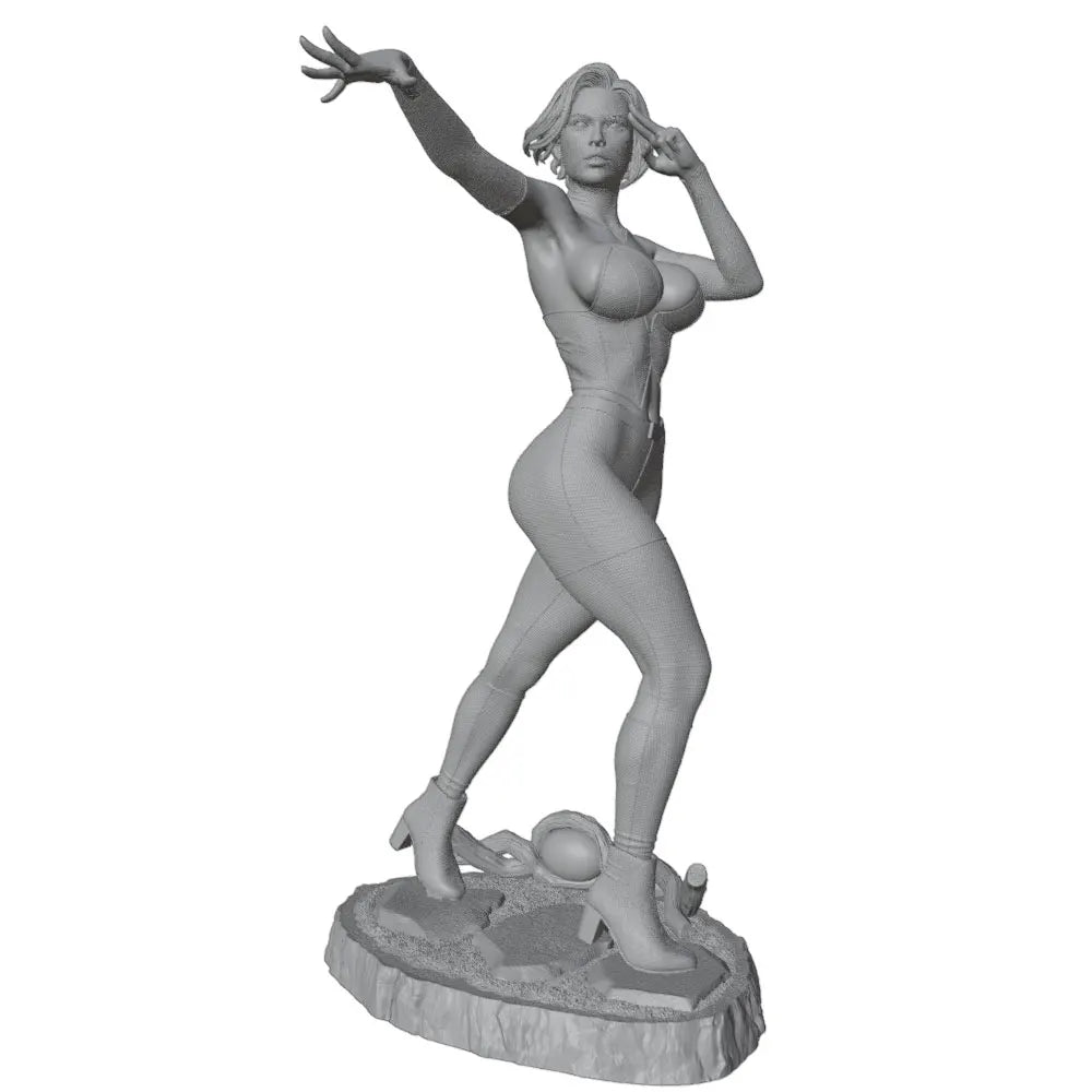 1/24 Vintage Pin-up Females Classic Poses, Resin Model Figure Kit, Unassembled and Unpainted