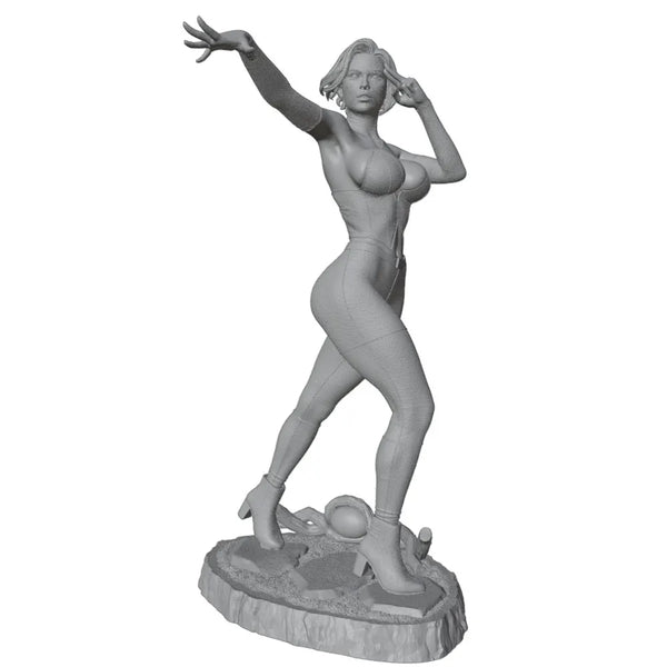 1/24 Vintage Pin-up Females Classic Poses, Resin Model Figure Kit, Unassembled and Unpainted