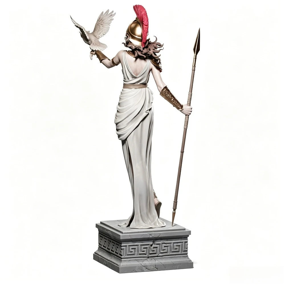 Ancient Athena Greek Goddess of War, Resin Model Figure Kit, Unassembled and Unpainted