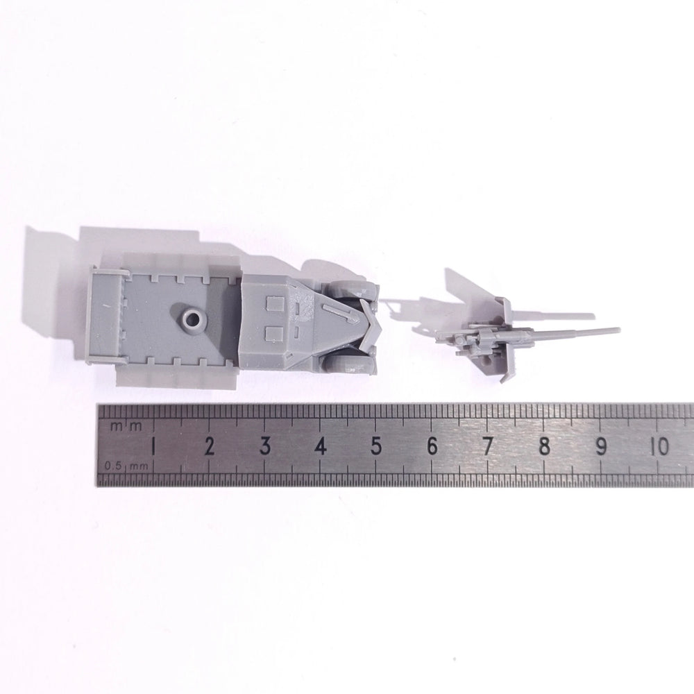 1/144 WWII Sd.Kfz.7 with Flak 37, Resin Model Vehicle Kit, Unassembled and Unpainted