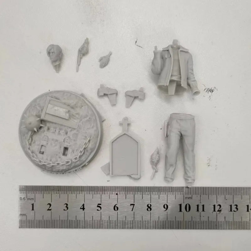 1/24 Modern Bearded Tactical Operator, Resin Model Figure Kit, Unassembled and Unpainted
