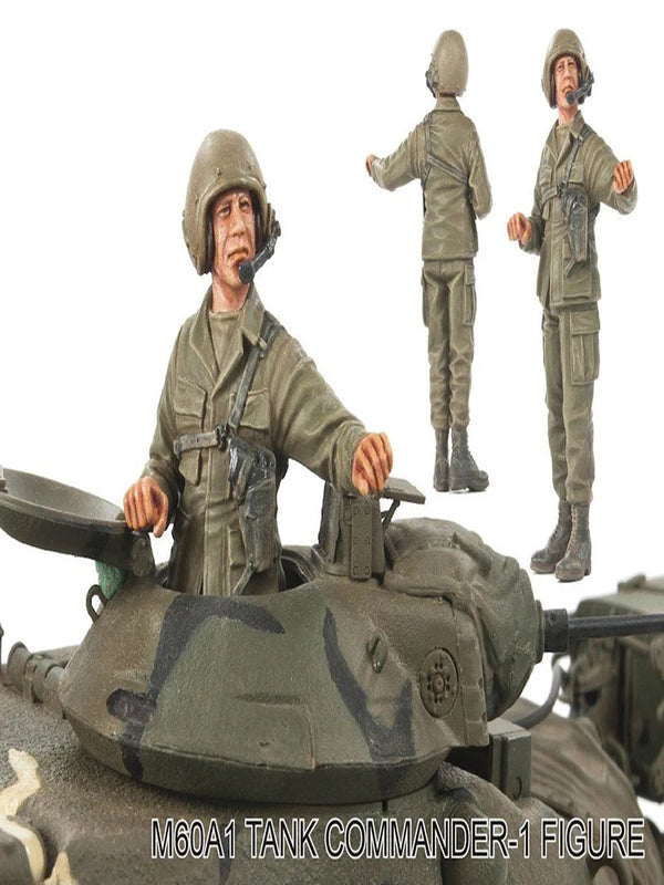 1/35 Cold War U.S. Tank Commander, Resin Model Figure Kit, Unassembled and Unpainted