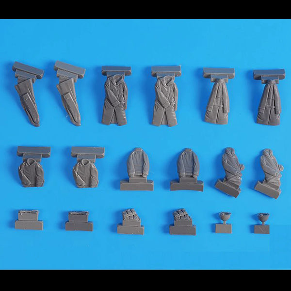 1/35 WWII US Army Infantryman at Attention, Resin Model Figure Kit, Unassembled and Unpainted