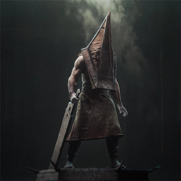 260mm Pyramid Head, Resin Model Figure Kit, Fantasy Theme, Unassembled and Unpainted
