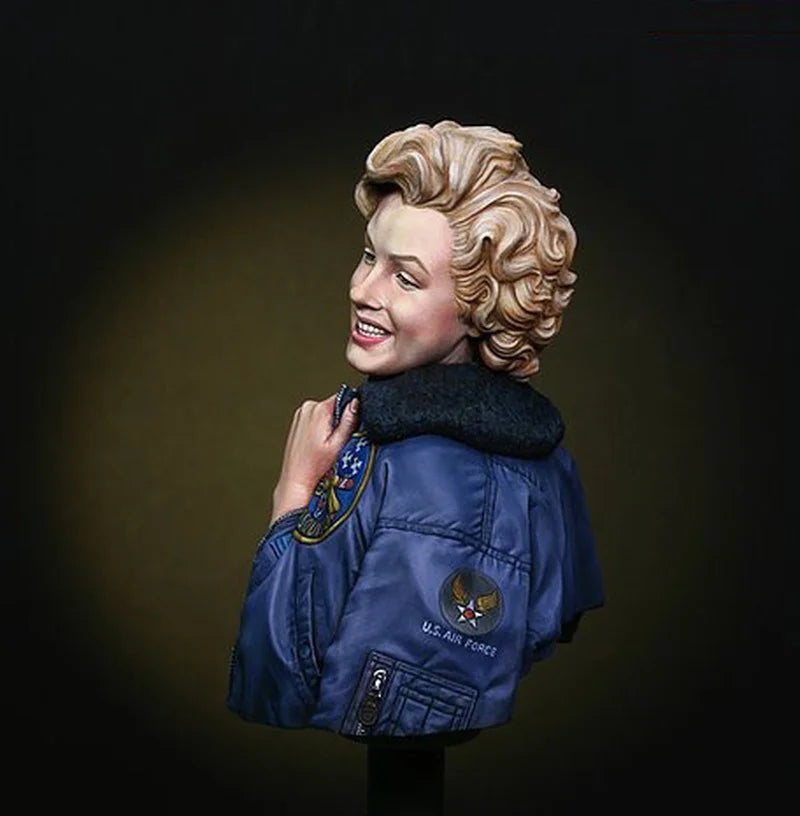 1/10 Marilyn Monroe Celebrity, Resin Model Bust Kit, Unassembled and Unpainted