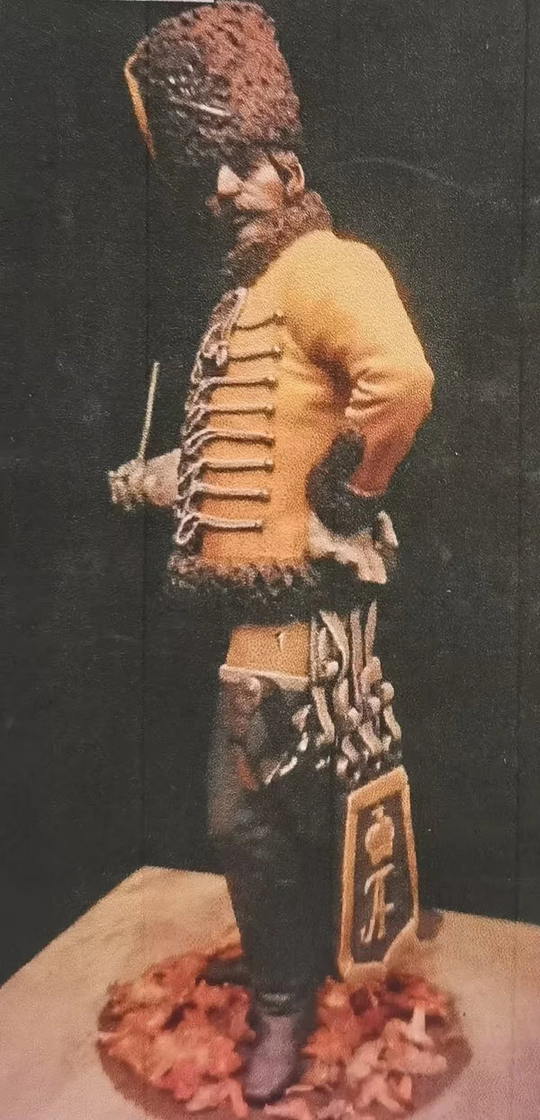 1/24 Napoleonic Officer with Aiguillettes, Resin Model Figure Kit, Unassembled and Unpainted