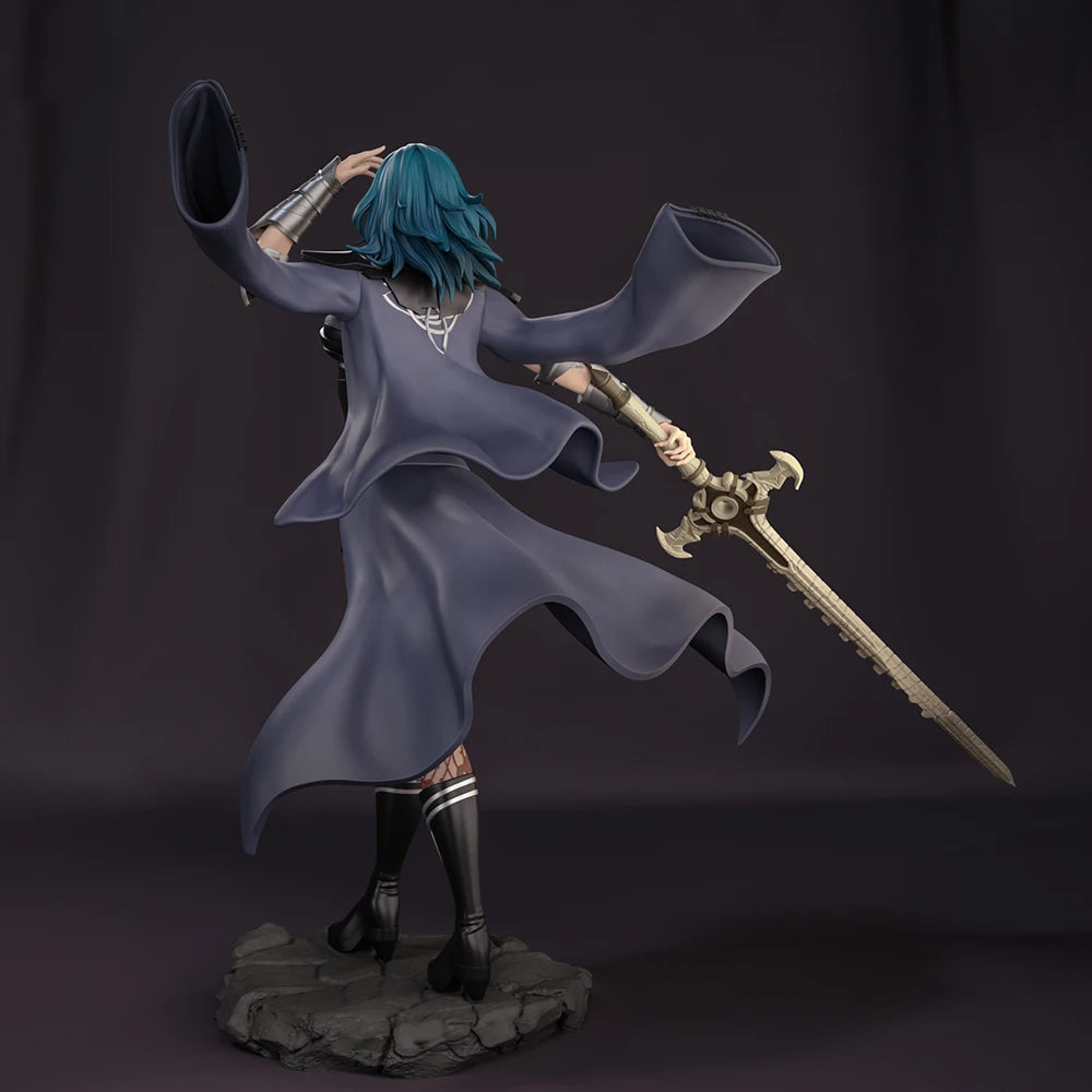 1/24 Sorceress Warrior, Resin Model Figure Kit, Anime Theme, Unassembled and Unpainted