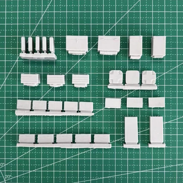 1/35 WWII German, Resin Model Accessory Kit, Unpainted