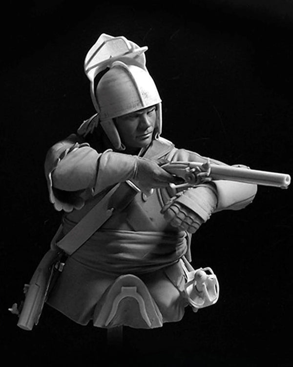 1/10 Victorian British Colonial Soldier, Resin Model Bust Kit, Military Theme, Unassembled and Unpainted
