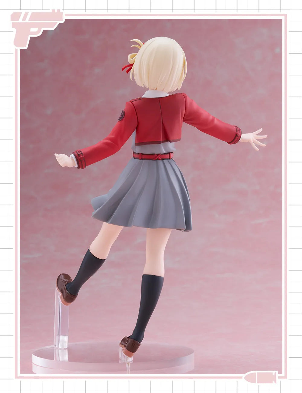 Modern Anime Lycoris Recoil Chisato, Resin Model Figure Kit, Unassembled and Unpainted