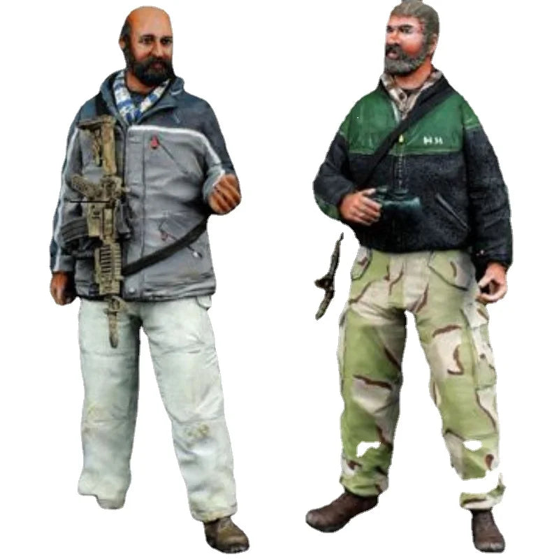 1/35 Modern Special Forces Operators, 2 Figures, Resin Model Figure Kit, Unassembled and Unpainted