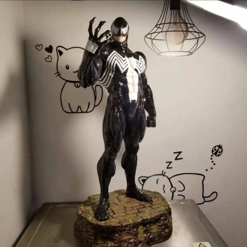 1/4 Venom Symbiote, Resin Model Figure Kit, Sci-Fi Theme, Unassembled and Unpainted