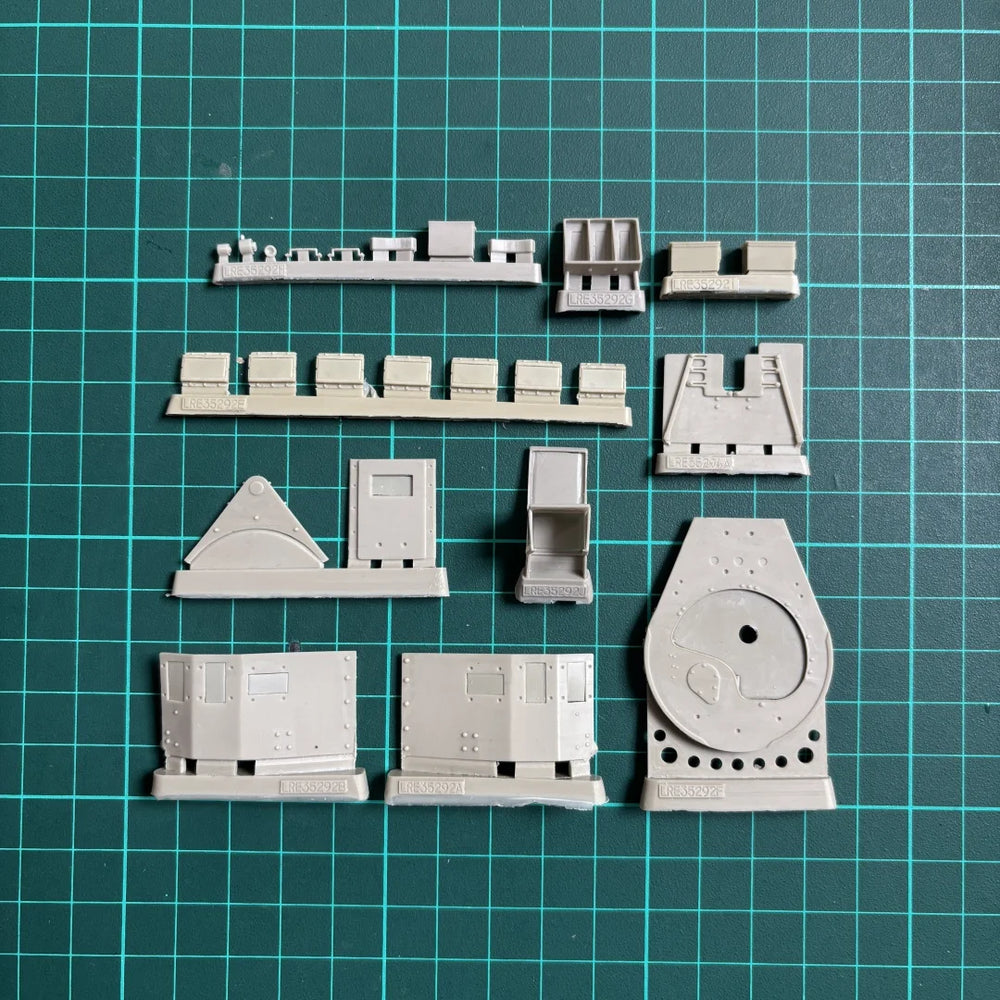 1/35 Modern US Navy SEAL GV-M Turret, Resin Model Vehicle Kit, Unassembled and Unpainted