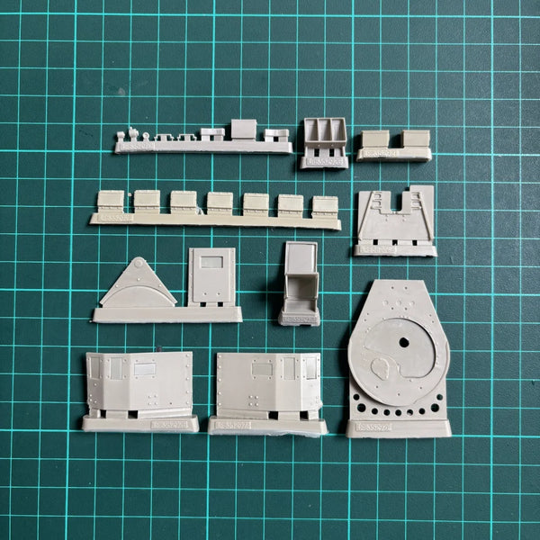 1/35 Modern US Navy SEAL GV-M Turret, Resin Model Vehicle Kit, Unassembled and Unpainted