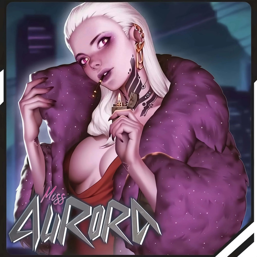 Cyberpunk Female Character — 1/10 Resin Bust