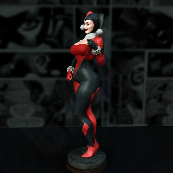1/24 Jester Pin-up, 3 Figures, Resin Model Figure Kit, Unassembled and Unpainted