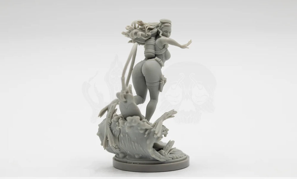Erza Aquanaut, Resin Model Figure Kit, Anime Theme, Unassembled and Unpainted