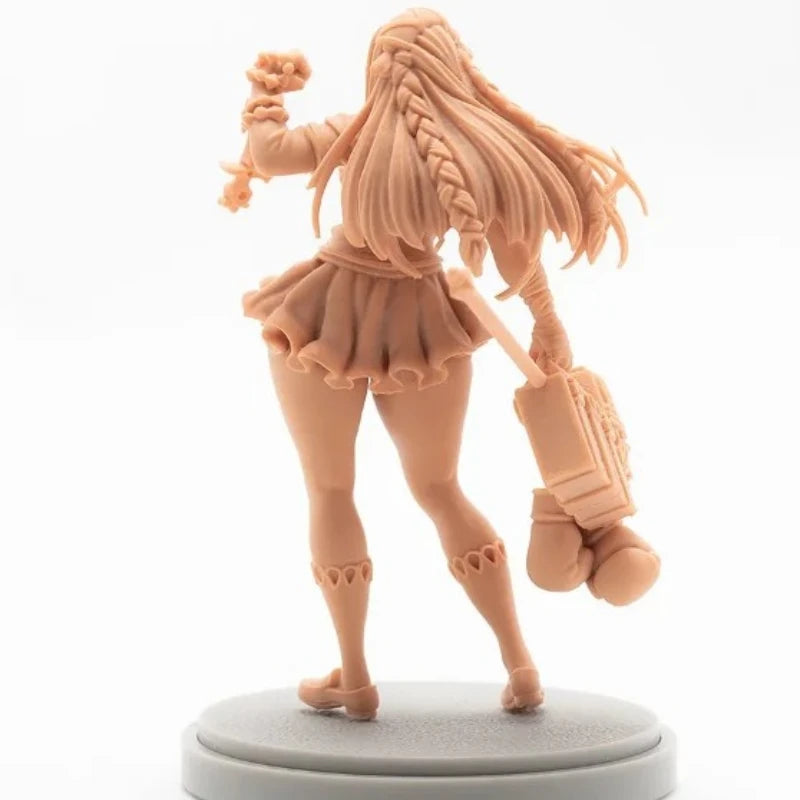 30mm Warrior Goddess, Resin Model Figure Kit, Anime Theme, Unassembled and Unpainted
