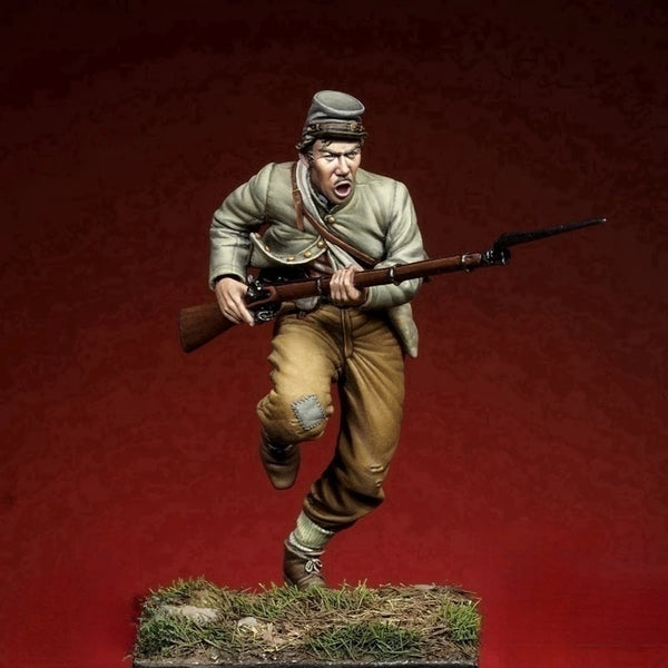 54mm WWI British Infantry, Resin Model Figure Kit, Unassembled and Unpainted