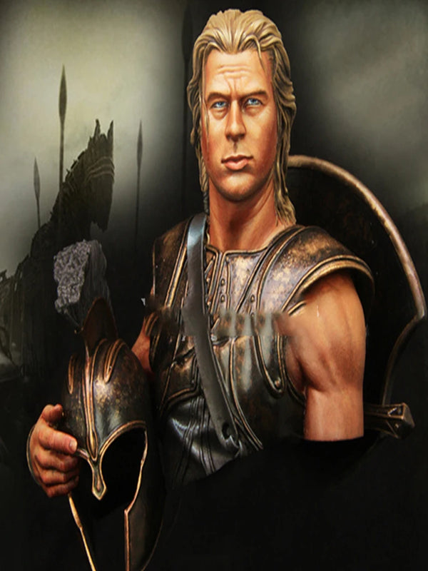 1/10 Ancient Greek Achilles, Resin Model Bust Kit, Unassembled and Unpainted