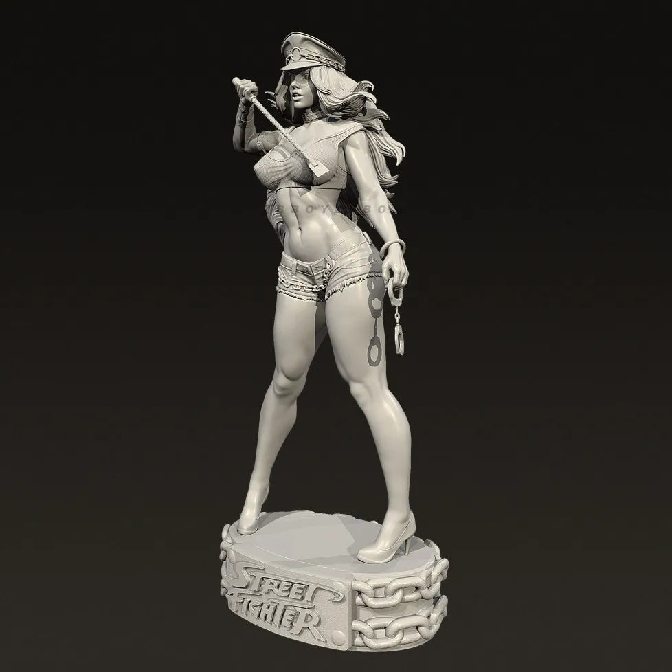 75mm Female Barbarian Warrior, Resin Model Figure Kit, Fantasy Theme, Unassembled and Unpainted