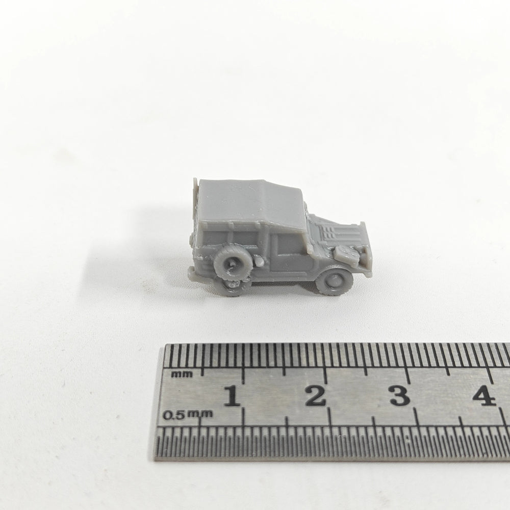 1/144 WWII German DKW Munga, Resin Model Vehicle Kit, Unassembled and Unpainted
