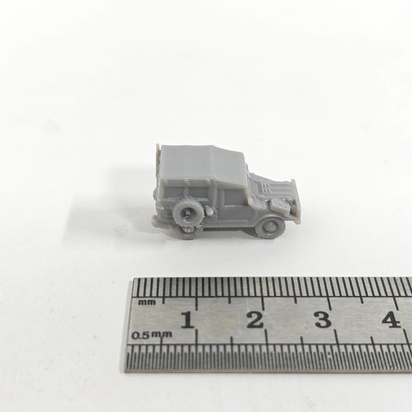 1/144 WWII German DKW Munga, Resin Model Vehicle Kit, Unassembled and Unpainted