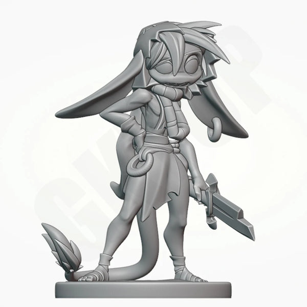 1/24 Nelachi, 6 Figures, Resin Model Figure Kit, Anime Theme, Unassembled and Unpainted