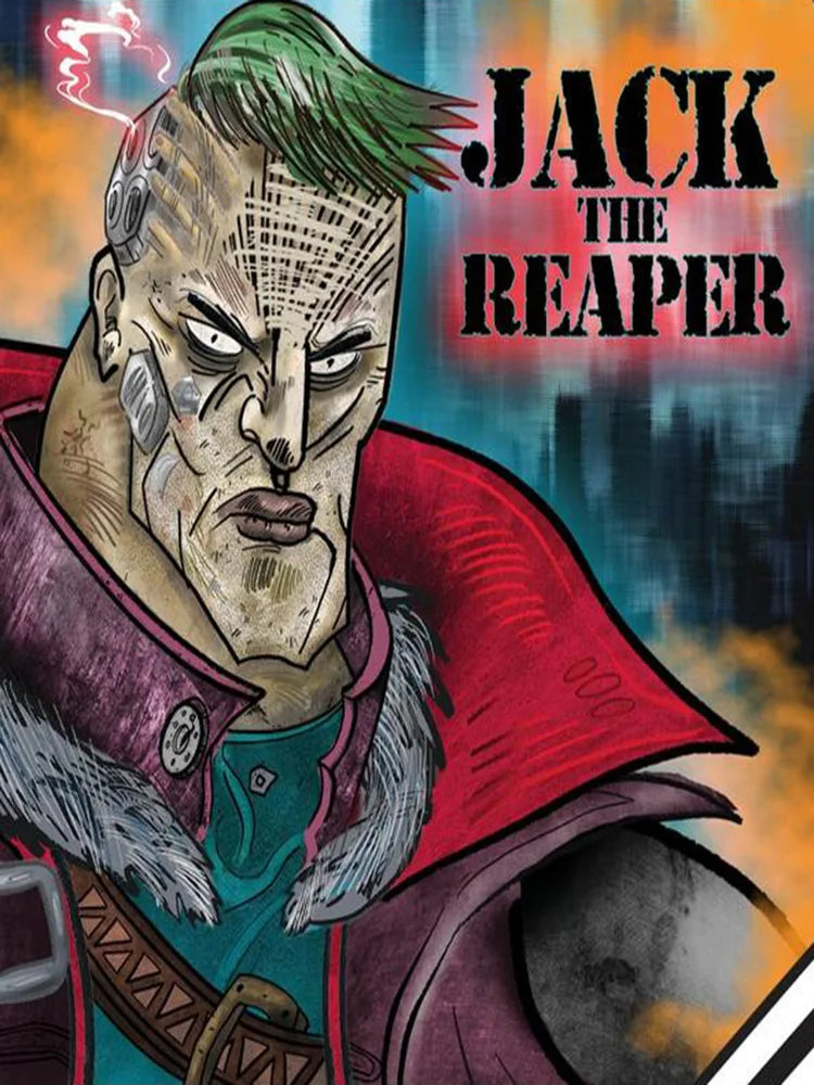 1/12 Modern Jack the Reaper Character, Resin Model Bust Kit, Unassembled and Unpainted