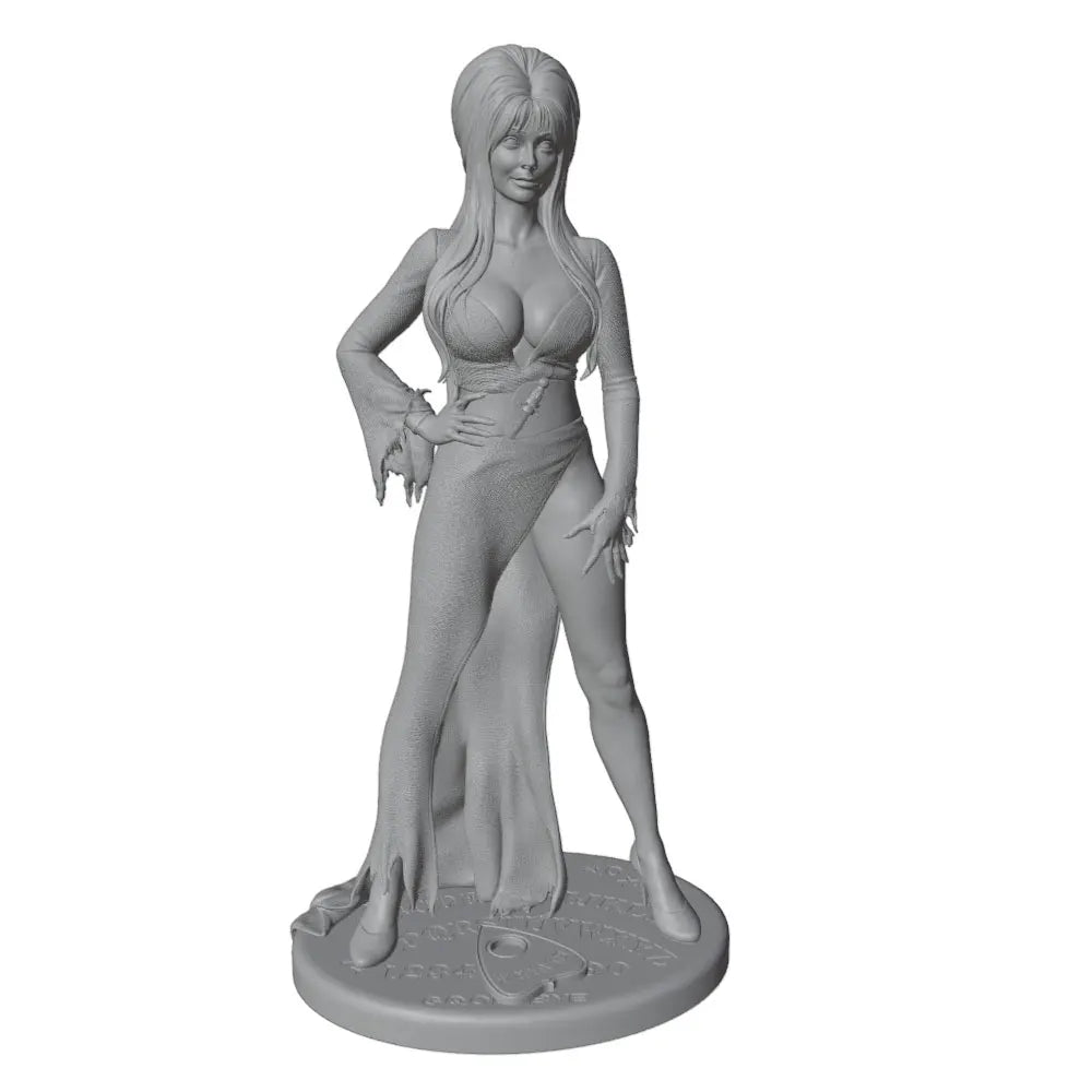 1/24 Woman in Corset and High-Slit Skirt, Resin Model Figure Kit, Unassembled and Unpainted