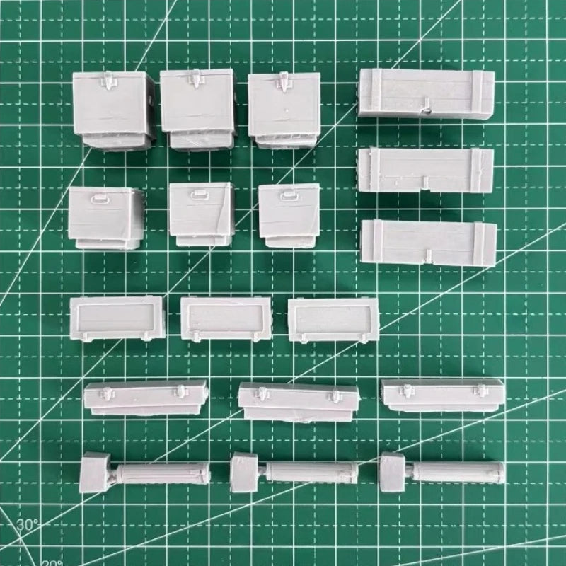 1/35 WWII German Ammunition Storage, Resin Model Accessory Kit, Unpainted