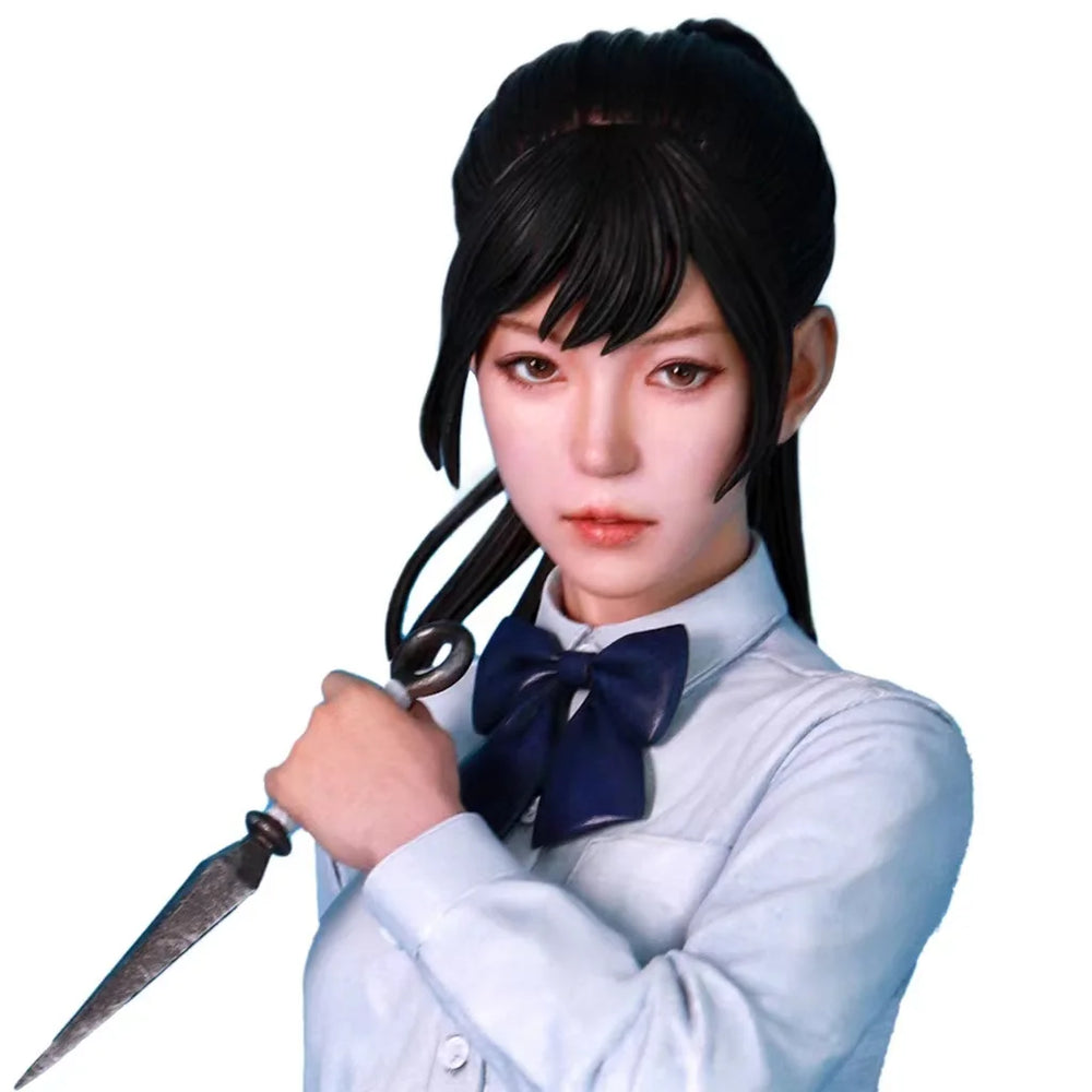 1/8 Warrior in Flowing Gown with Sword, Resin Model Figure Kit, Anime Theme, Unassembled and Unpainted