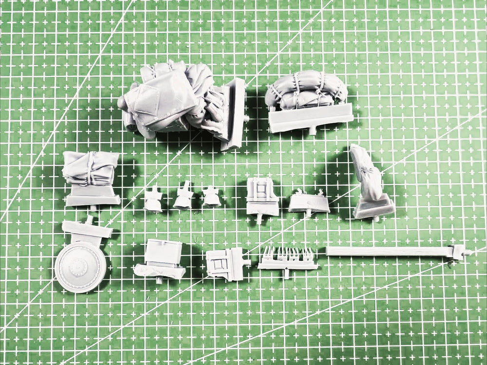 1/35 WWII German PzKpfw 38(t) Light Tank, Resin Model Vehicle Kit, Unassembled and Unpainted