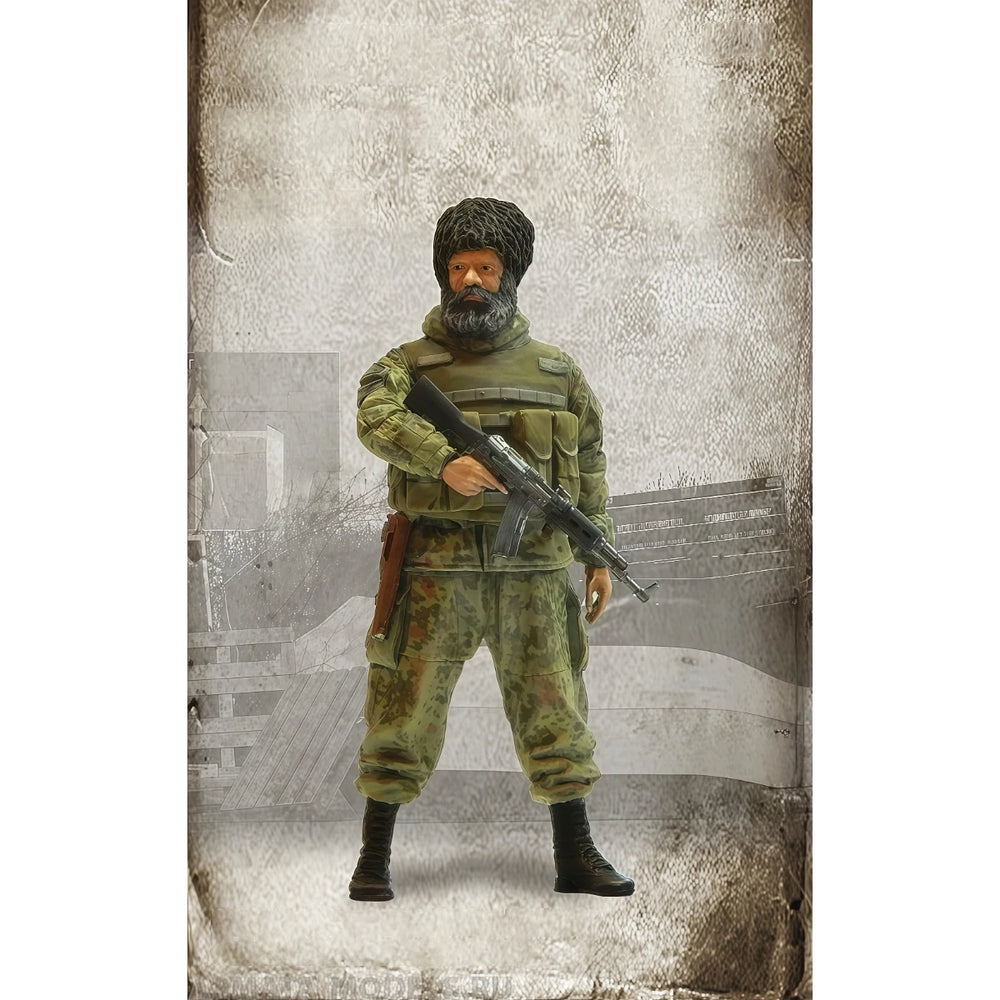 1/35 Modern Donbas Militia Soldier, Resin Model Figure Kit, Unassembled and Unpainted