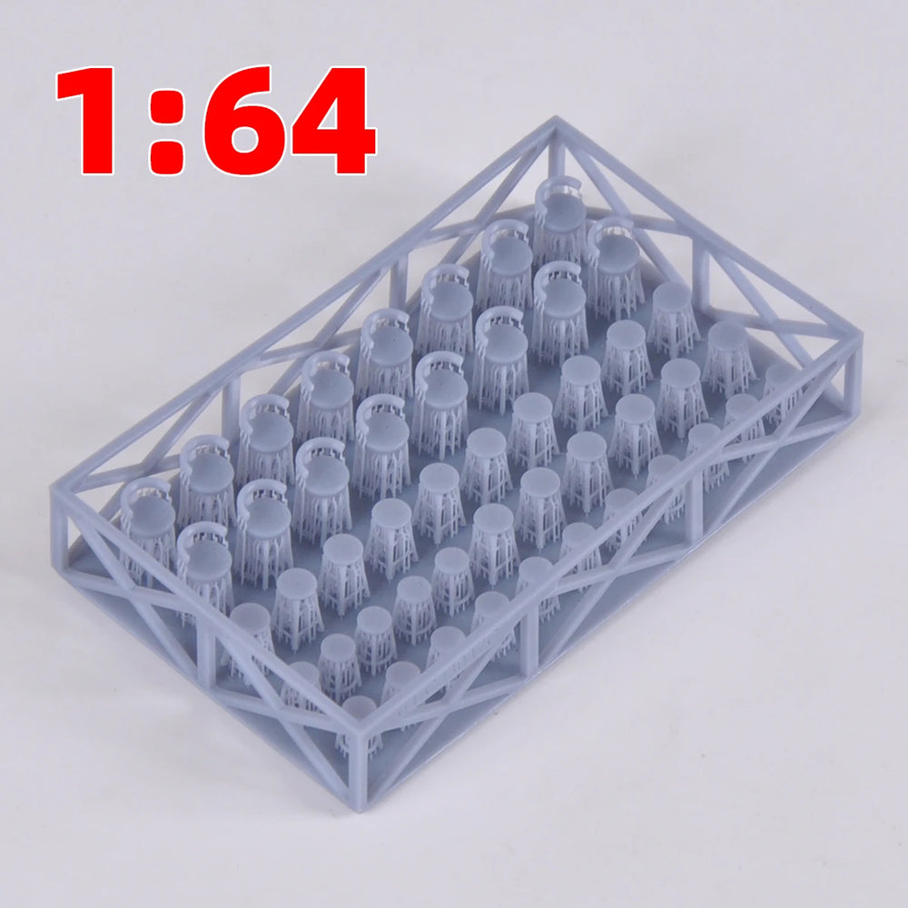 1/35 Bar Stools, Resin Model Accessory Kit, Unpainted