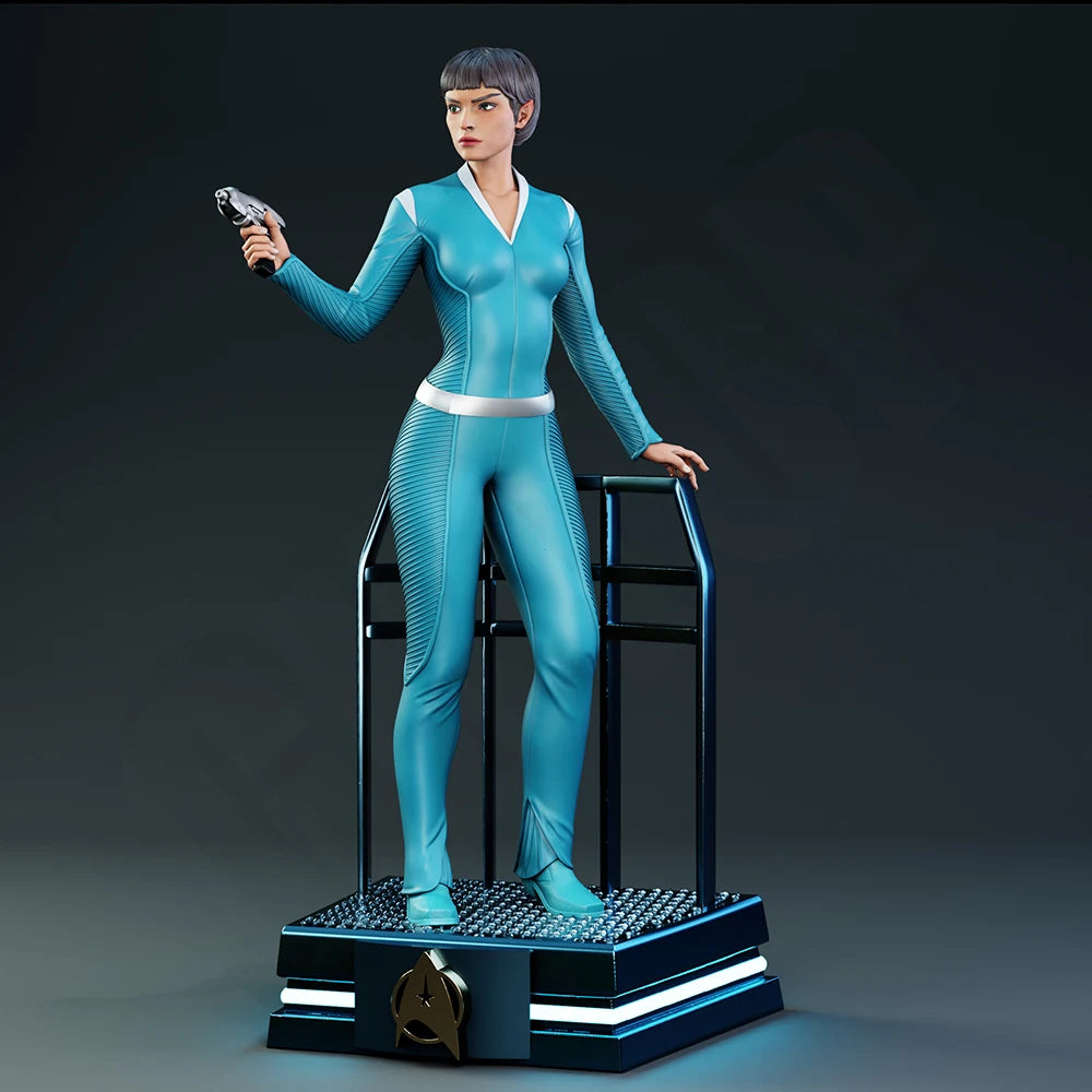 1/24 Agent in Tactical Suit, Resin Model Figure Kit, Sci-Fi Theme, Unassembled and Unpainted