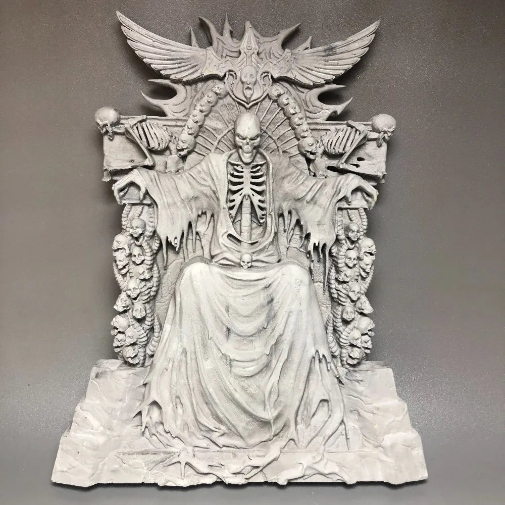 Death Baroque, Resin Model Bust Kit, Fantasy Theme, Unassembled and Unpainted