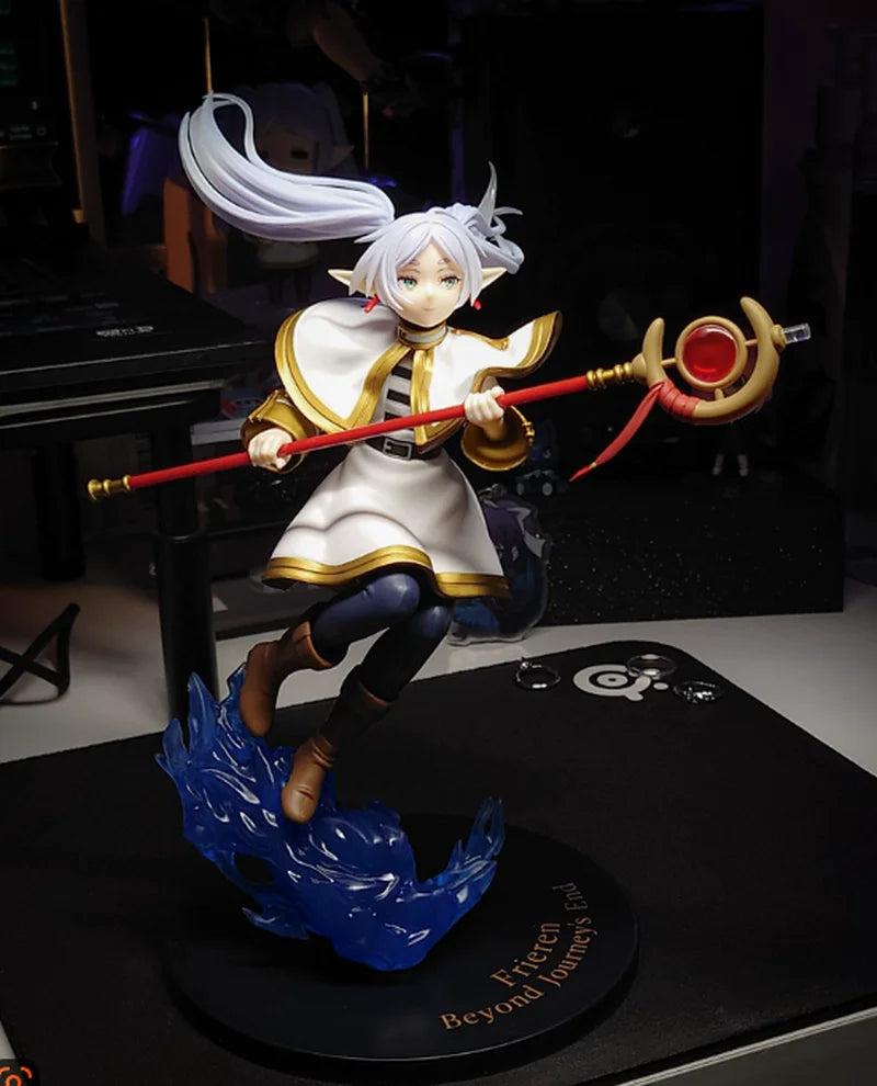 Frieren Mage, Resin Model Figure Kit, Anime Theme, Unassembled and Unpainted