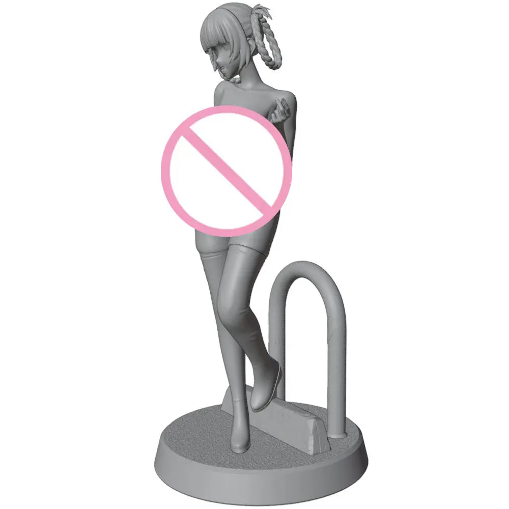 1/24 Pinup Anime Girl, Resin Model Figure Kit, Unassembled and Unpainted