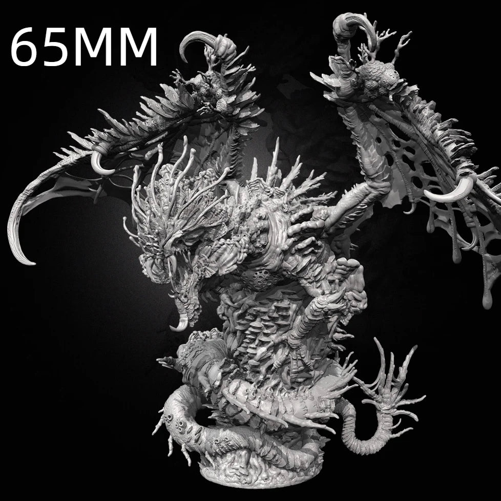 115mm Sleeping Dragon, Resin Model Creature Kit, Fantasy Theme, Unassembled and Unpainted