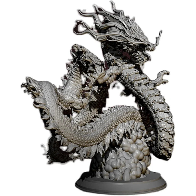 100mm East Sea Dragon King, Resin Model Figure Kit, Fantasy Theme, Unassembled and Unpainted