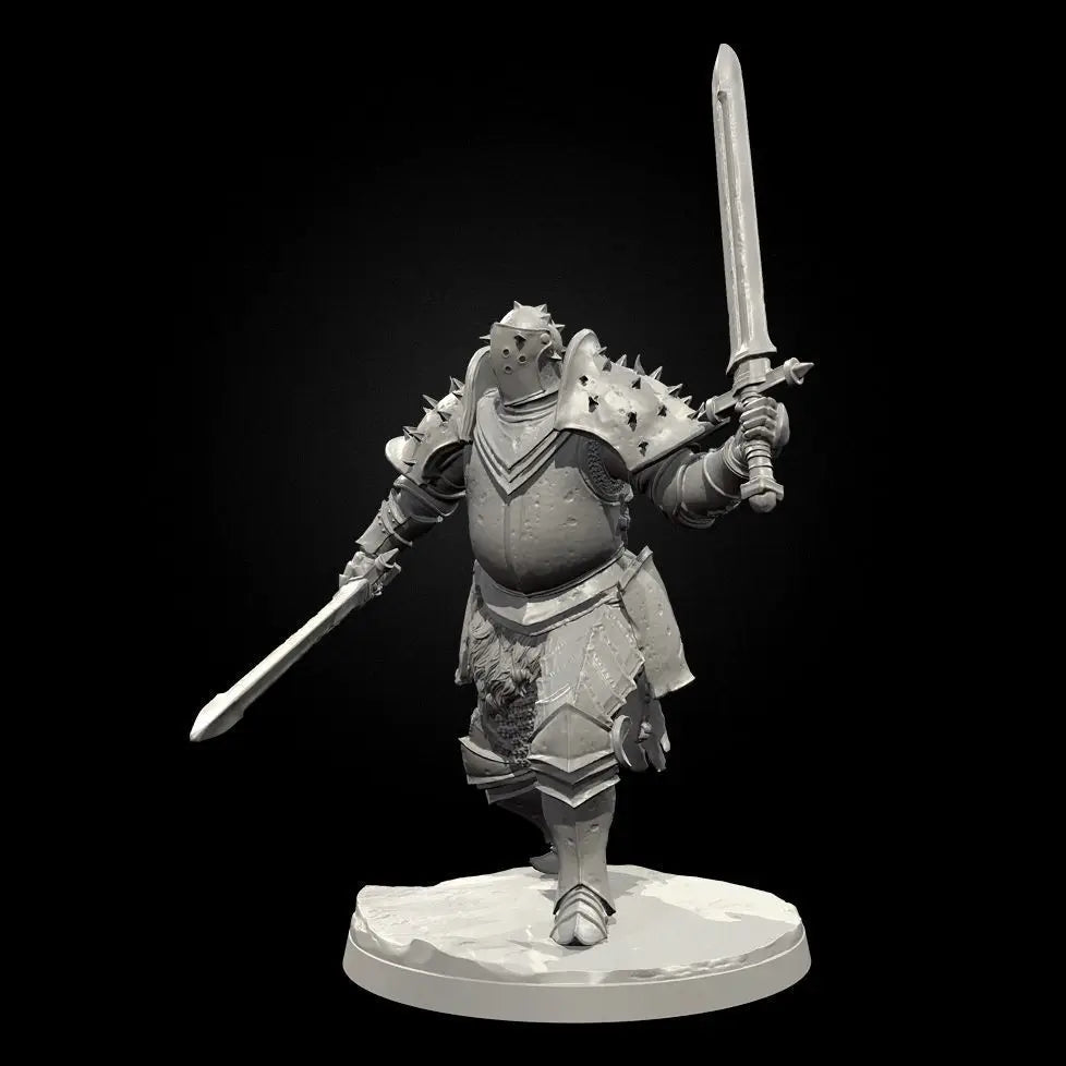50mm Imperial Guard, Resin Model Figure Kit, Fantasy Theme, Unassembled and Unpainted