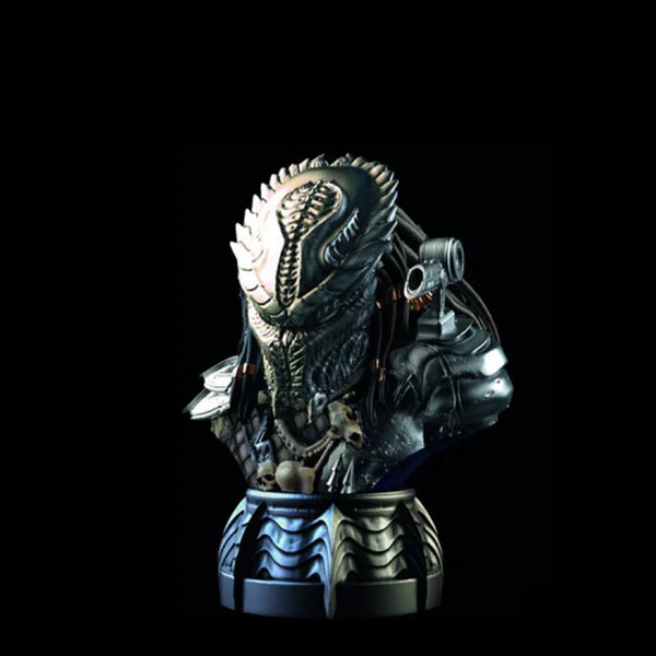 1/10 Ornate Fantasy Warrior, Resin Model Bust Kit, Fantasy Theme, Unassembled and Unpainted