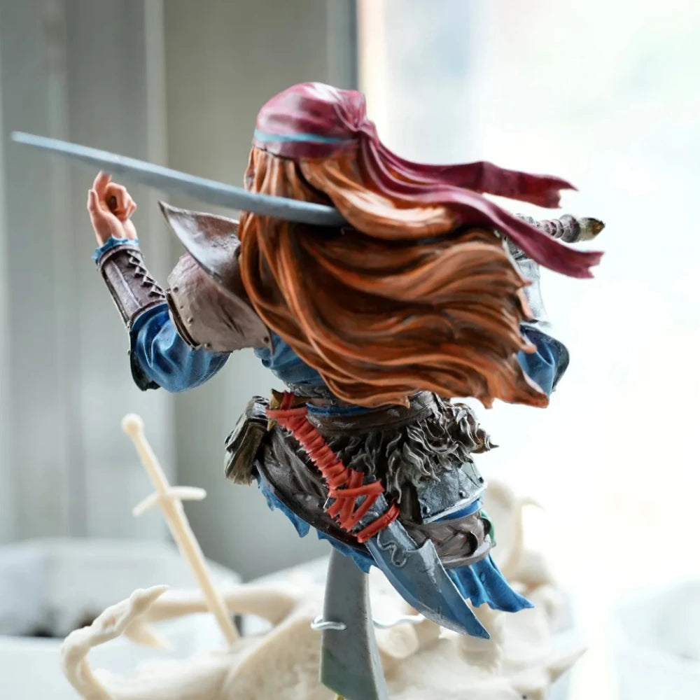 1/10 Female Pirate Warrior, Resin Model Figure Kit, Fantasy Theme, Unassembled and Unpainted