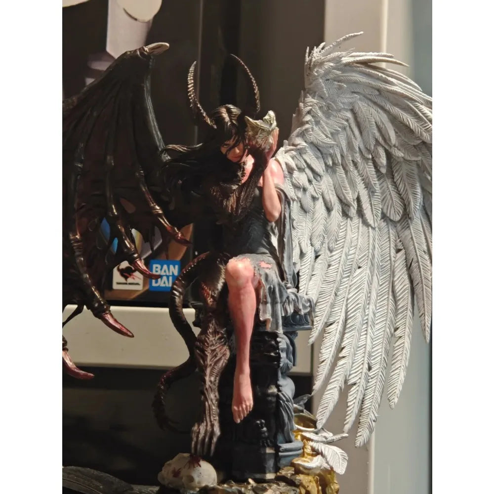 230mm Evil Angel Witch, Resin Model Figure Kit, Fantasy Theme, Unassembled and Unpainted