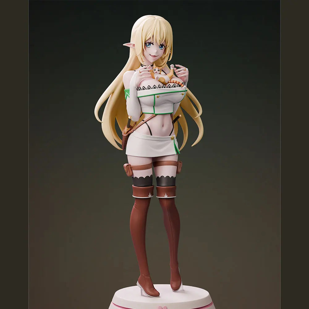 1/24 Long-Haired Anime Tactical Officer, Resin Model Figure Kit, Anime Theme, Unassembled and Unpainted